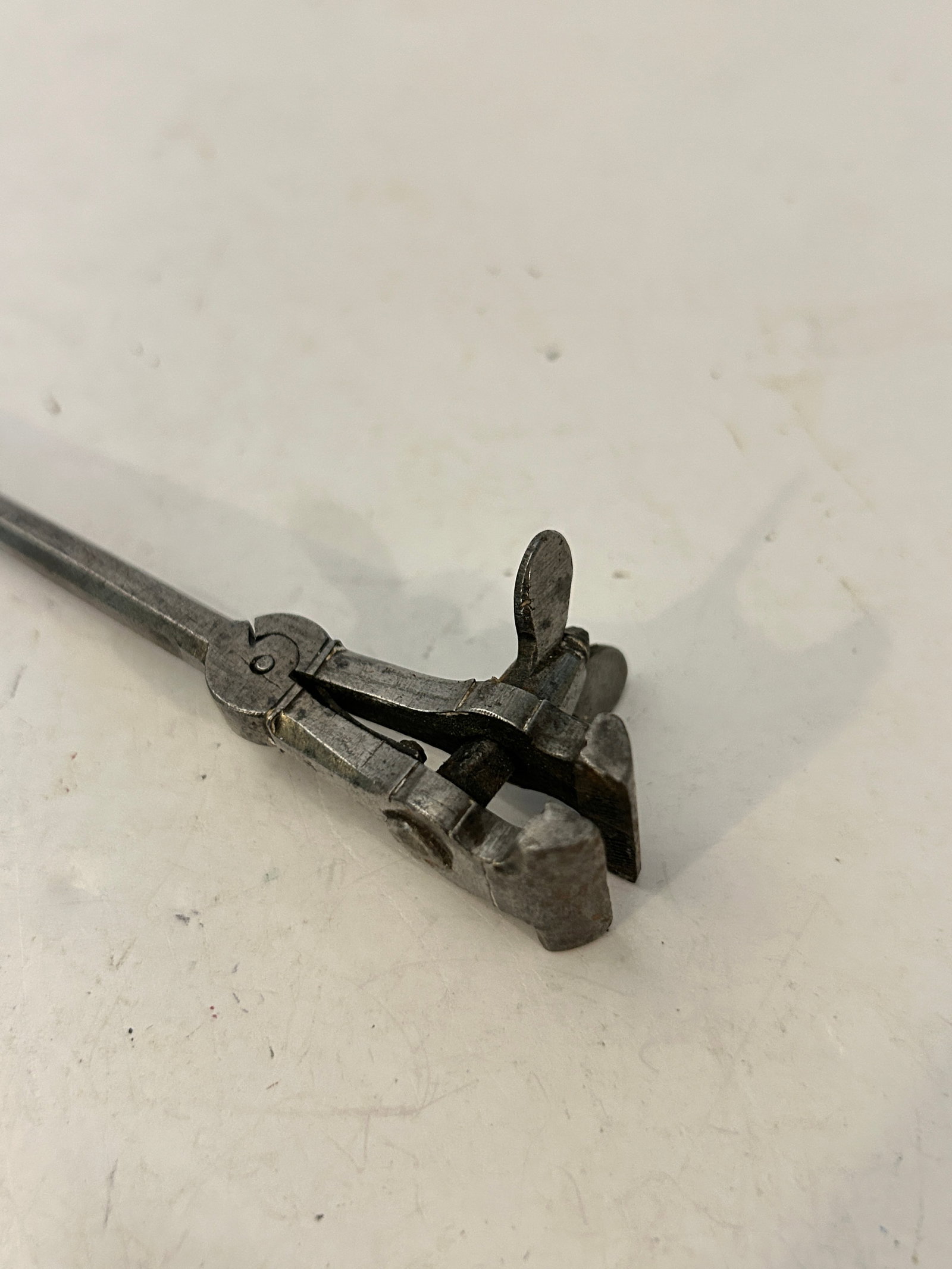 Jewelers/Watchmakers/Machinists Hand Vise Antique Rare Tool 4 1/2" (North Brothers) — фото 2