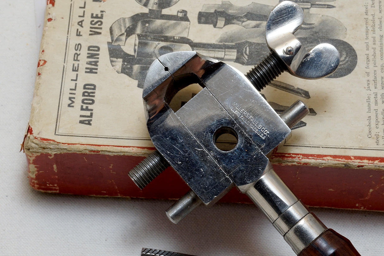 MIB MILLERS FALLS ALFORD NO. 1 MACHINIST HAND VISE SET — фото 5