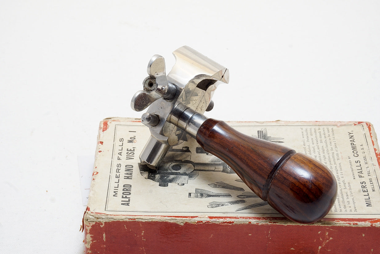 MIB MILLERS FALLS ALFORD NO. 1 MACHINIST HAND VISE SET — фото 8