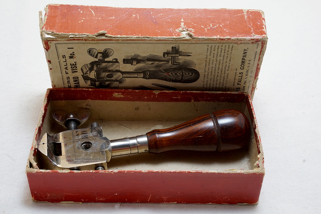 MIB MILLERS FALLS ALFORD NO. 1 MACHINIST HAND VISE SET — фото 10