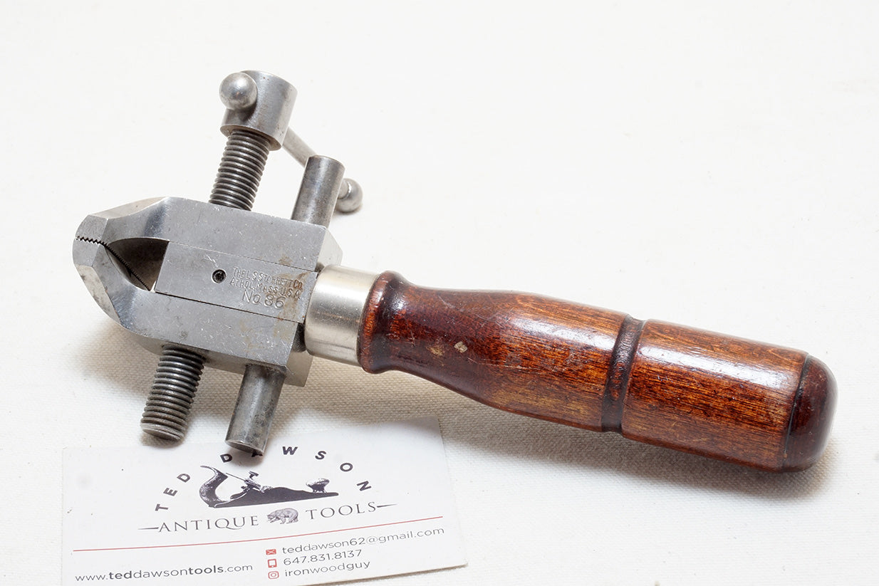 FINE LS STARRETT NO. 86 HAND VISE — фото 1